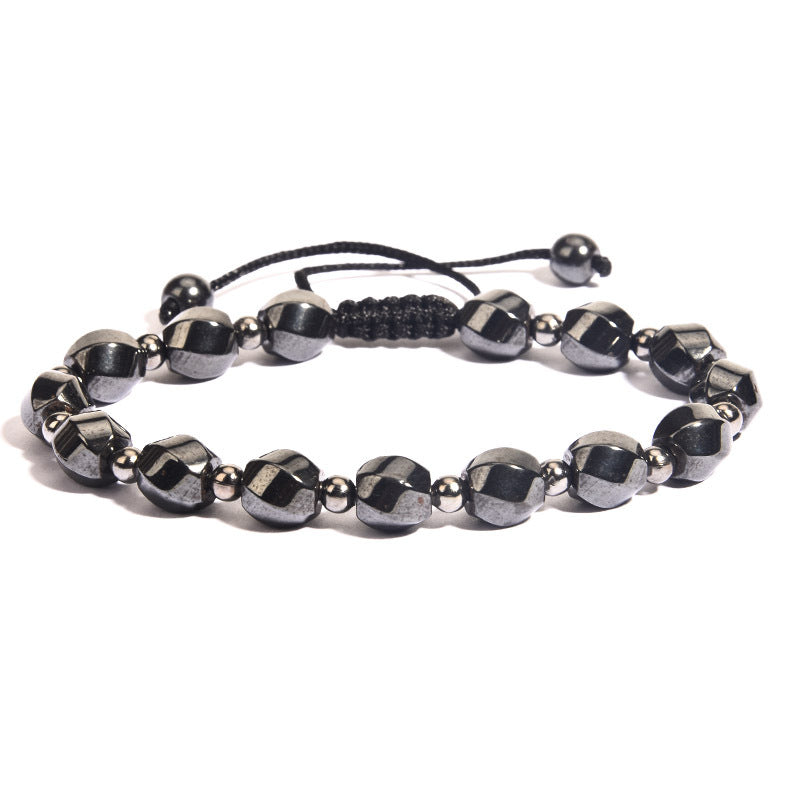 Handmade Tiger Eye Bracelet For Men And Women, Featuring Black Color, 1 Piece