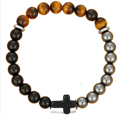 Bracelet Featuring Durable Obsidian Material For Stylish And Unique Wear