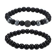Bright Black Matte Ball Zircon 02