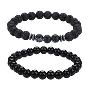 Bright Black Volcano Snowflake 02