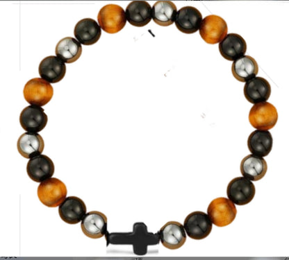 Bracelet Featuring Durable Obsidian Material For Stylish And Unique Wear