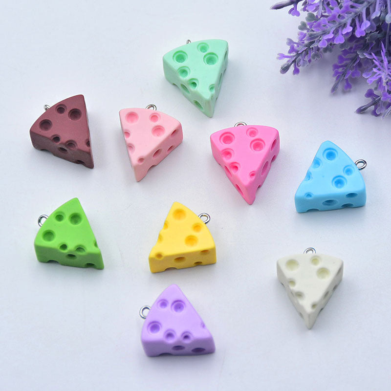 Jewelry Accessories Featuring Cake Pattern Made Of Durable Plastic In Colour