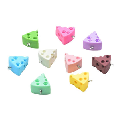 Jewelry Accessories Featuring Cake Pattern Made Of Durable Plastic In Colour