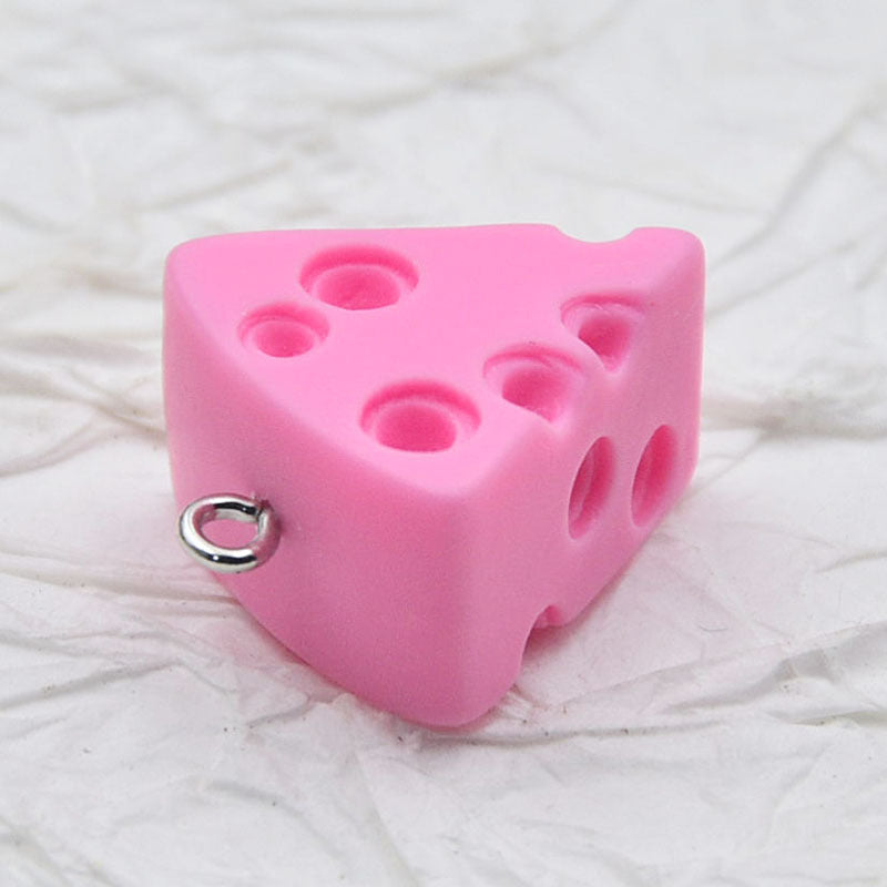 Jewelry Accessories Featuring Cake Pattern Made Of Durable Plastic In Colour
