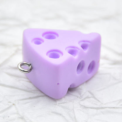 Jewelry Accessories Featuring Cake Pattern Made Of Durable Plastic In Colour