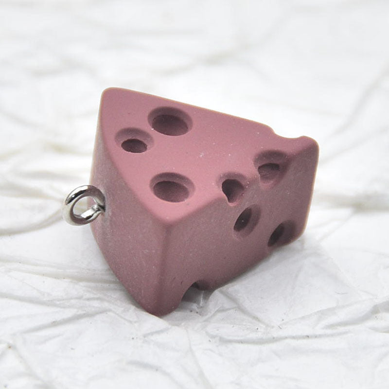 Jewelry Accessories Featuring Cake Pattern Made Of Durable Plastic In Colour