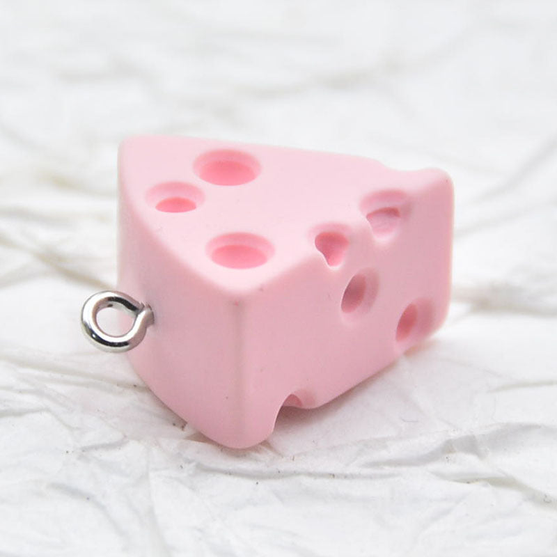 Jewelry Accessories Featuring Cake Pattern Made Of Durable Plastic In Colour