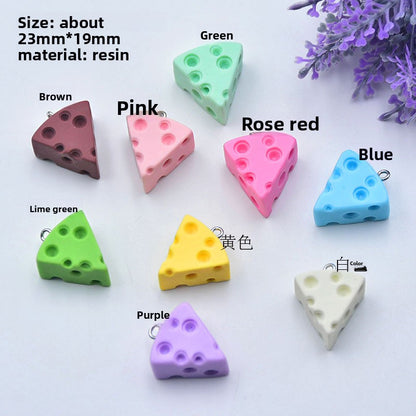 Jewelry Accessories Featuring Cake Pattern Made Of Durable Plastic In Colour