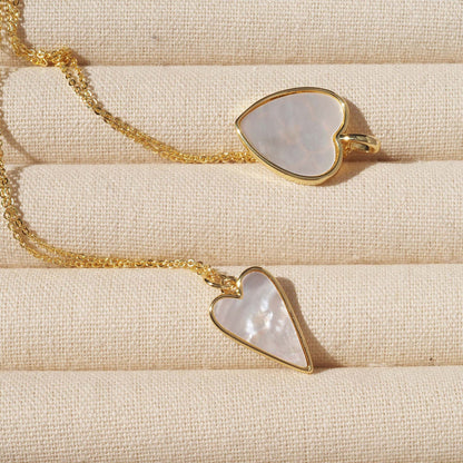 Heart Shape Pendant For Love Charms In Golden Copper Featuring Electroplating Craft