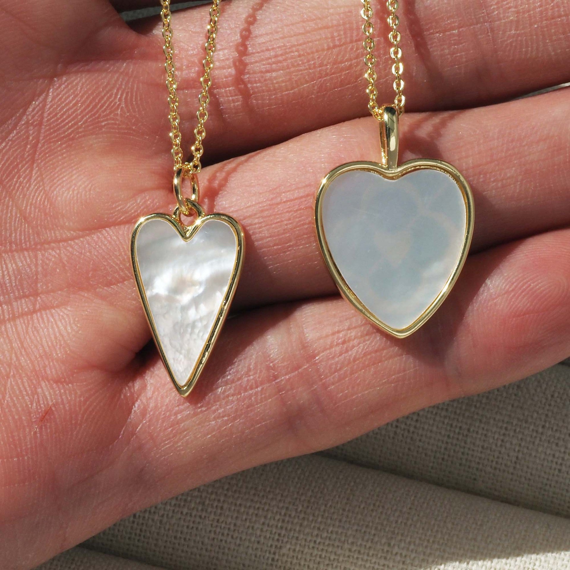 Heart Shape Pendant For Love Charms In Golden Copper Featuring Electroplating Craft