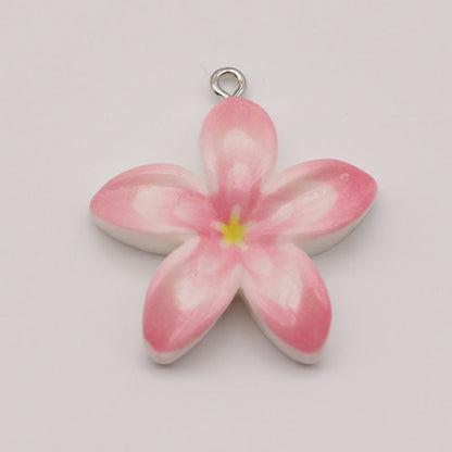 Ombre Resin Love Charms Pendant Featuring Beautiful Gradient Colors For Stylish Accessories