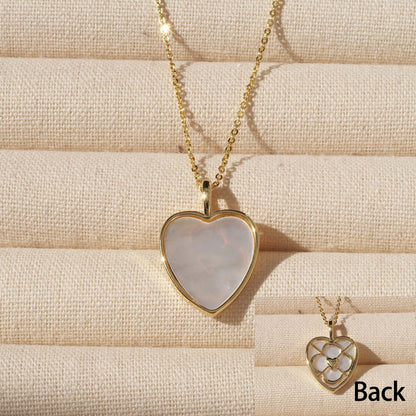 Heart Shape Pendant For Love Charms In Golden Copper Featuring Electroplating Craft
