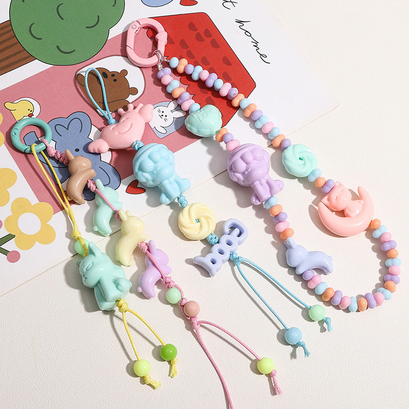 Fox Acrylic Love Charms Jewelry Accessories