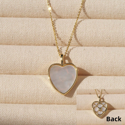 Heart Shape Pendant For Love Charms In Golden Copper Featuring Electroplating Craft