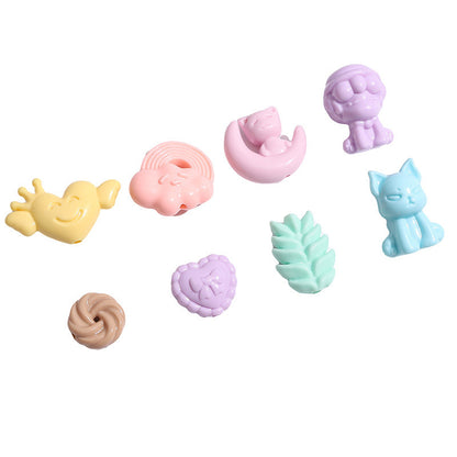 Fox Acrylic Love Charms Jewelry Accessories