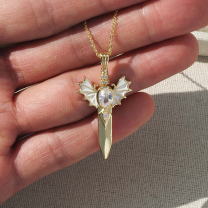 Angel Wings Pendant For Love Charms Featuring Enamel Craft
