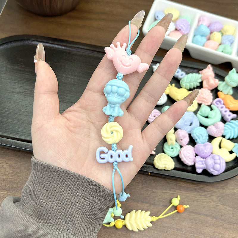Fox Acrylic Love Charms Jewelry Accessories