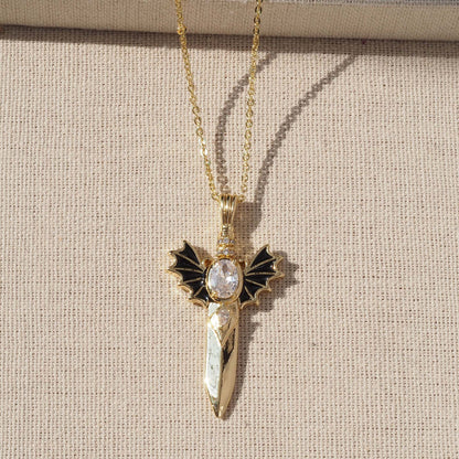 Angel Wings Pendant For Love Charms Featuring Enamel Craft