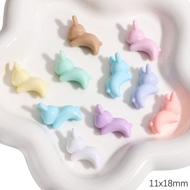 Fox Acrylic Love Charms Jewelry Accessories
