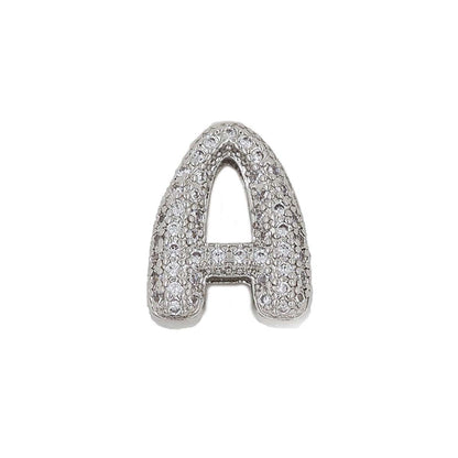 For Love Charms Copper Bracelets With Electroplated Gold Plating Featuring Zircon Inlay In Golden