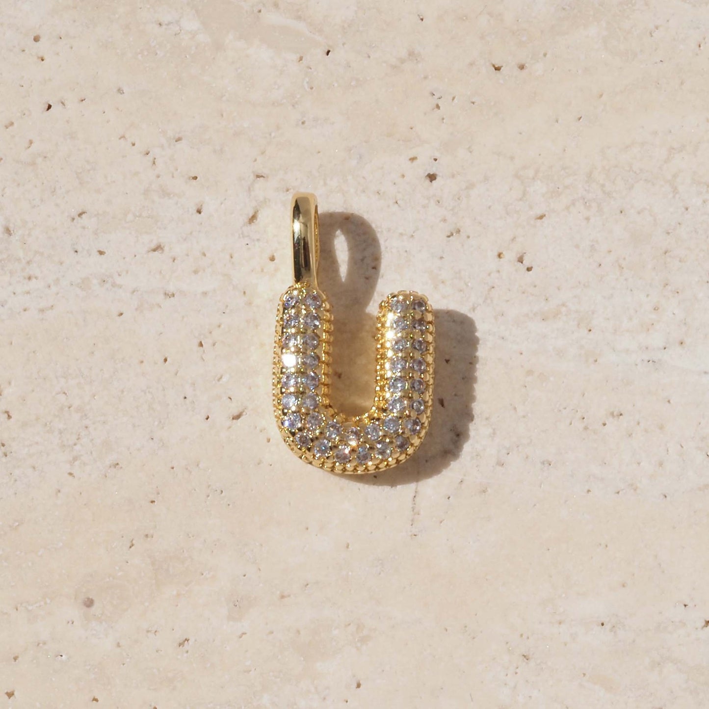Golden Copper Water Droplets Pendant For Love Charms, 1 Piece