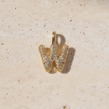 Golden Copper Water Droplets Pendant For Love Charms, 1 Piece