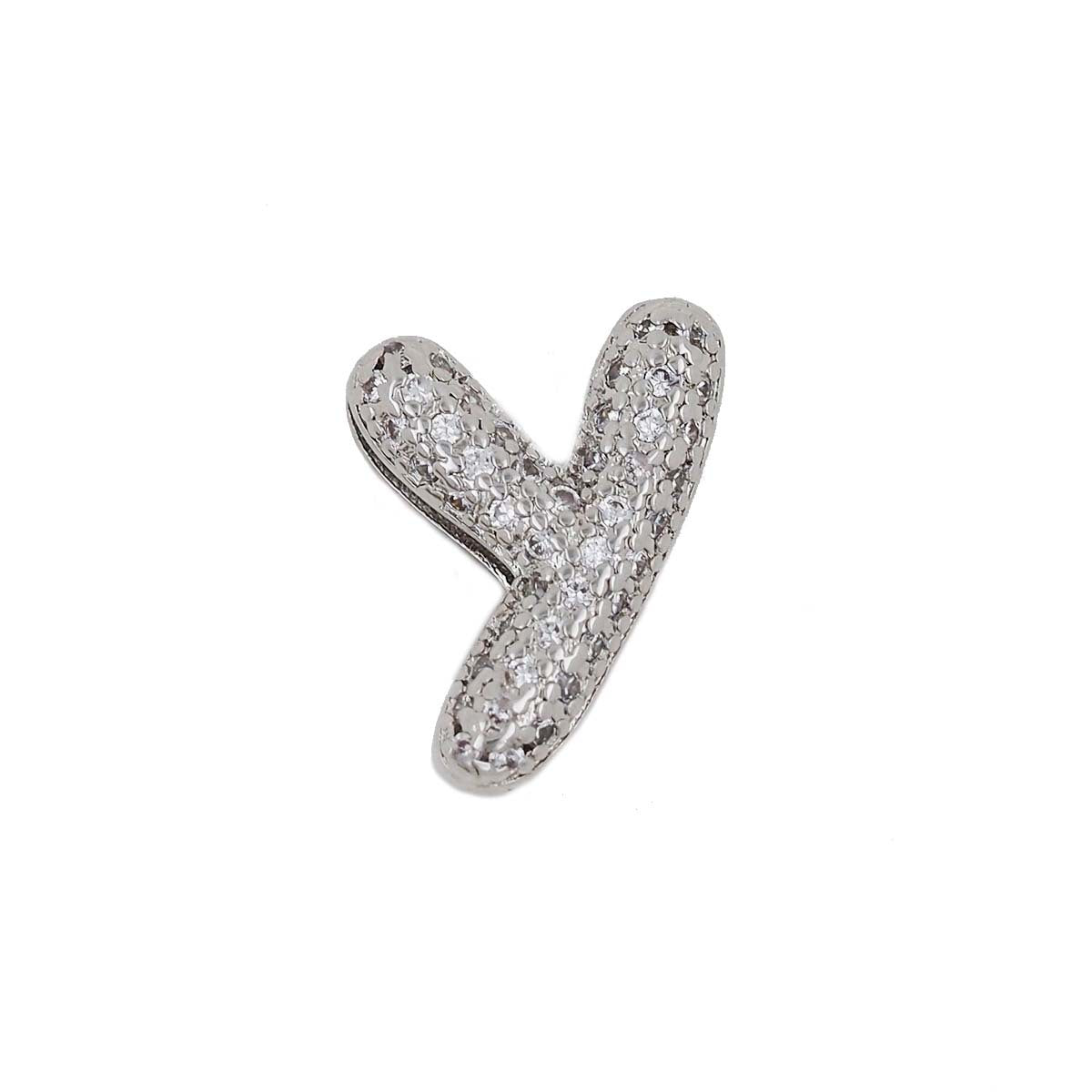 For Love Charms Copper Bracelets With Electroplated Gold Plating Featuring Zircon Inlay In Golden