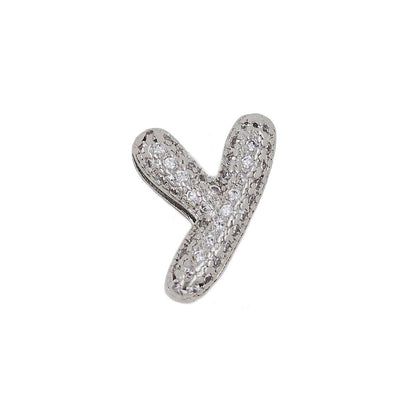 For Love Charms Copper Bracelets With Electroplated Gold Plating Featuring Zircon Inlay In Golden