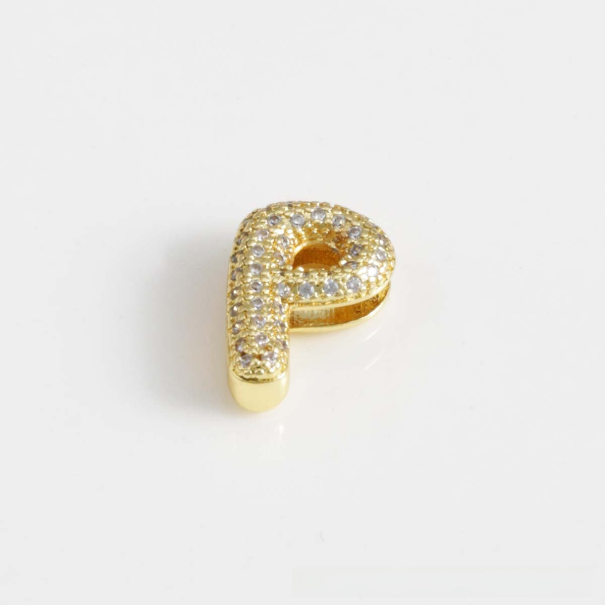 For Love Charms Copper Bracelets With Electroplated Gold Plating Featuring Zircon Inlay In Golden