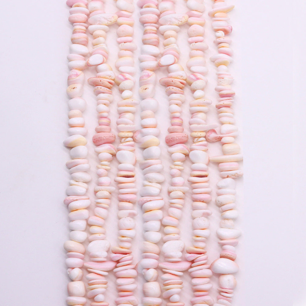 Love Charms Shell Beads For Jewelry Making, Featuring Natural Shell Material Perfect For Crafting