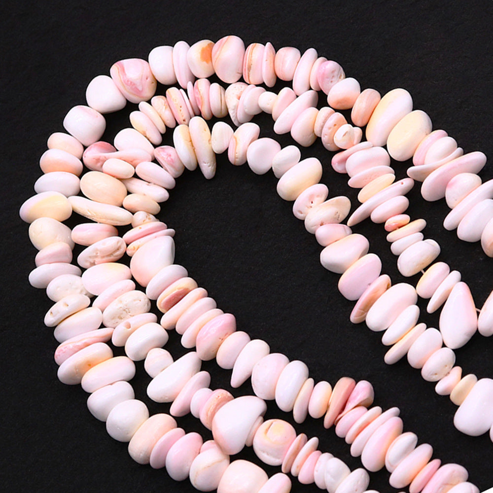 Love Charms Shell Beads For Jewelry Making, Featuring Natural Shell Material Perfect For Crafting