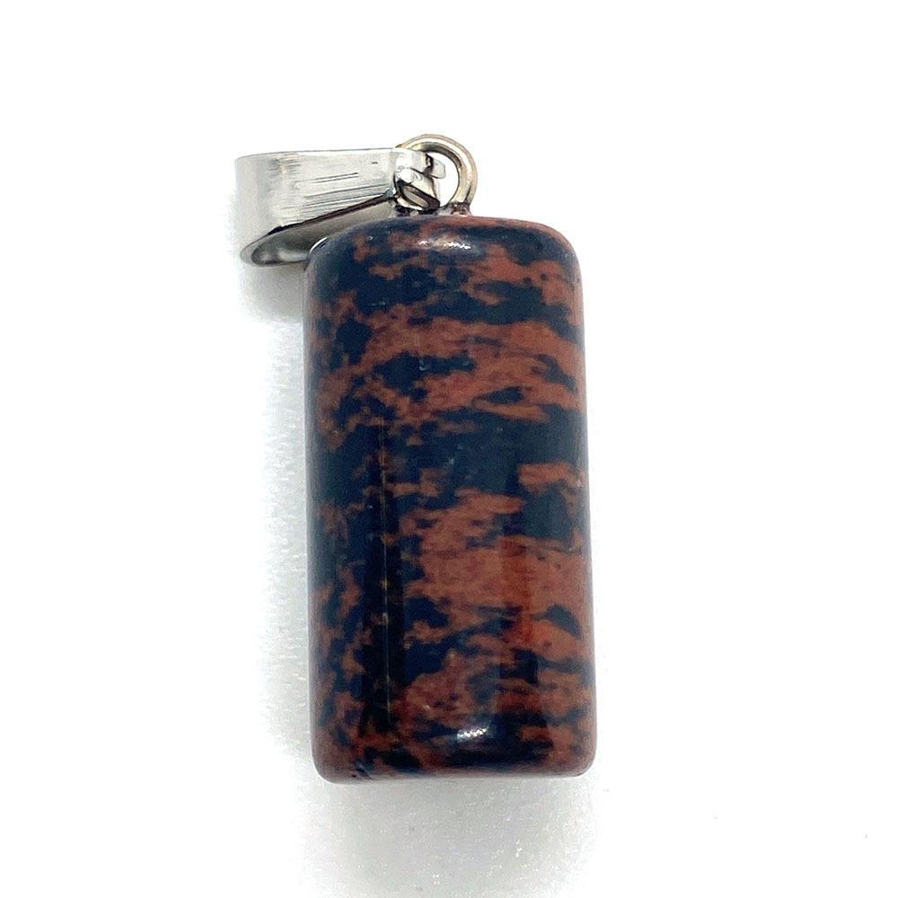 Natural Stone Pendant Featuring Love Charms For Jewelry Making