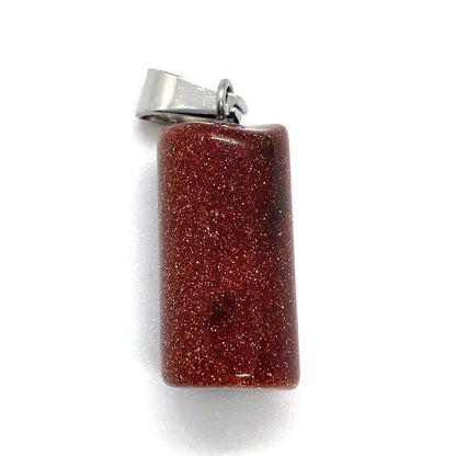 Natural Stone Pendant Featuring Love Charms For Jewelry Making