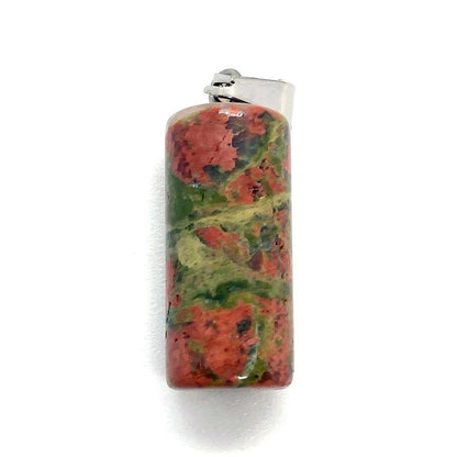 Natural Stone Pendant Featuring Love Charms For Jewelry Making