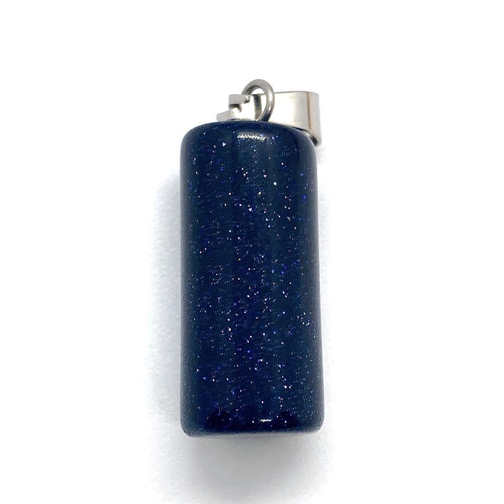 Natural Stone Pendant Featuring Love Charms For Jewelry Making