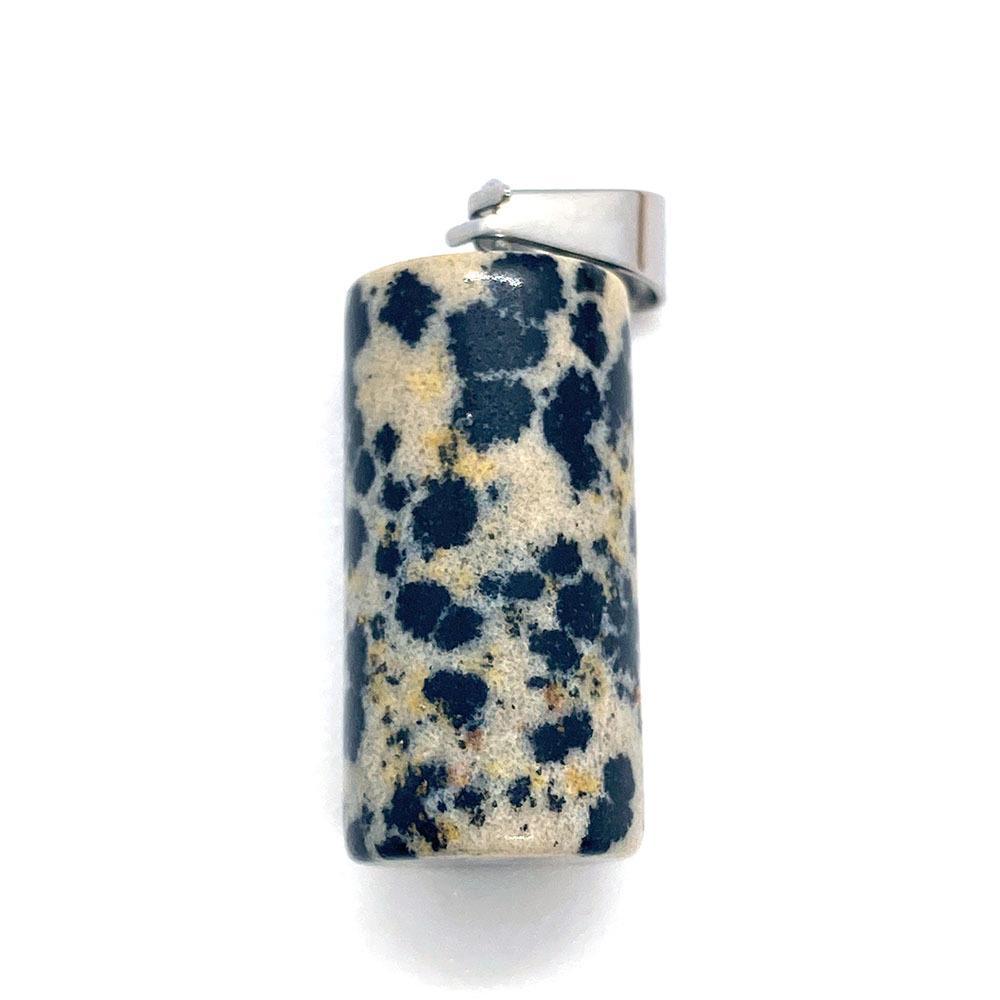 Natural Stone Pendant Featuring Love Charms For Jewelry Making