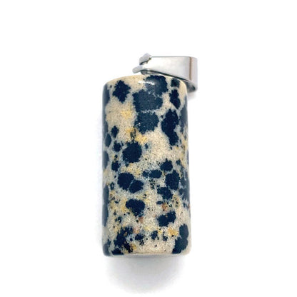 Natural Stone Pendant Featuring Love Charms For Jewelry Making