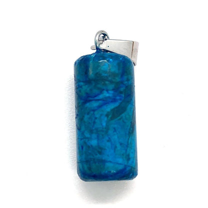 Natural Stone Pendant Featuring Love Charms For Jewelry Making