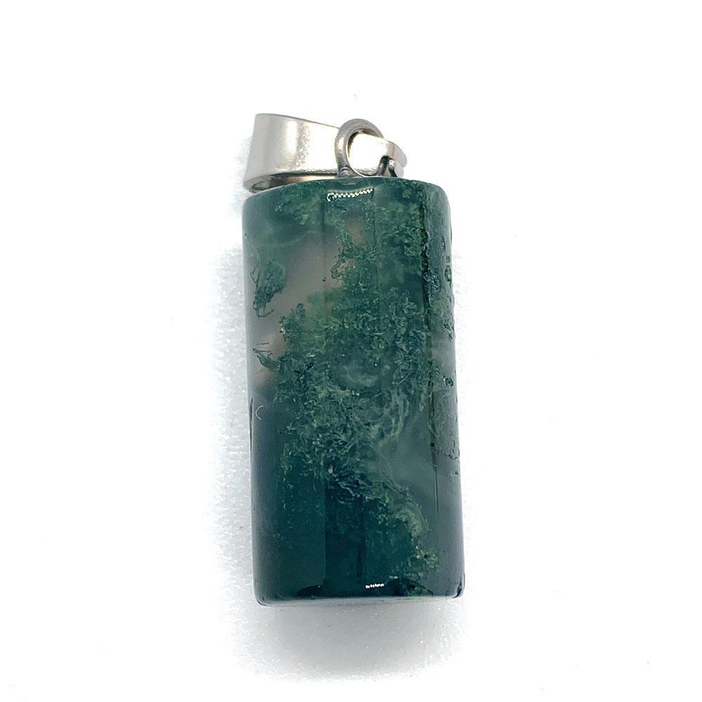 Natural Stone Pendant Featuring Love Charms For Jewelry Making