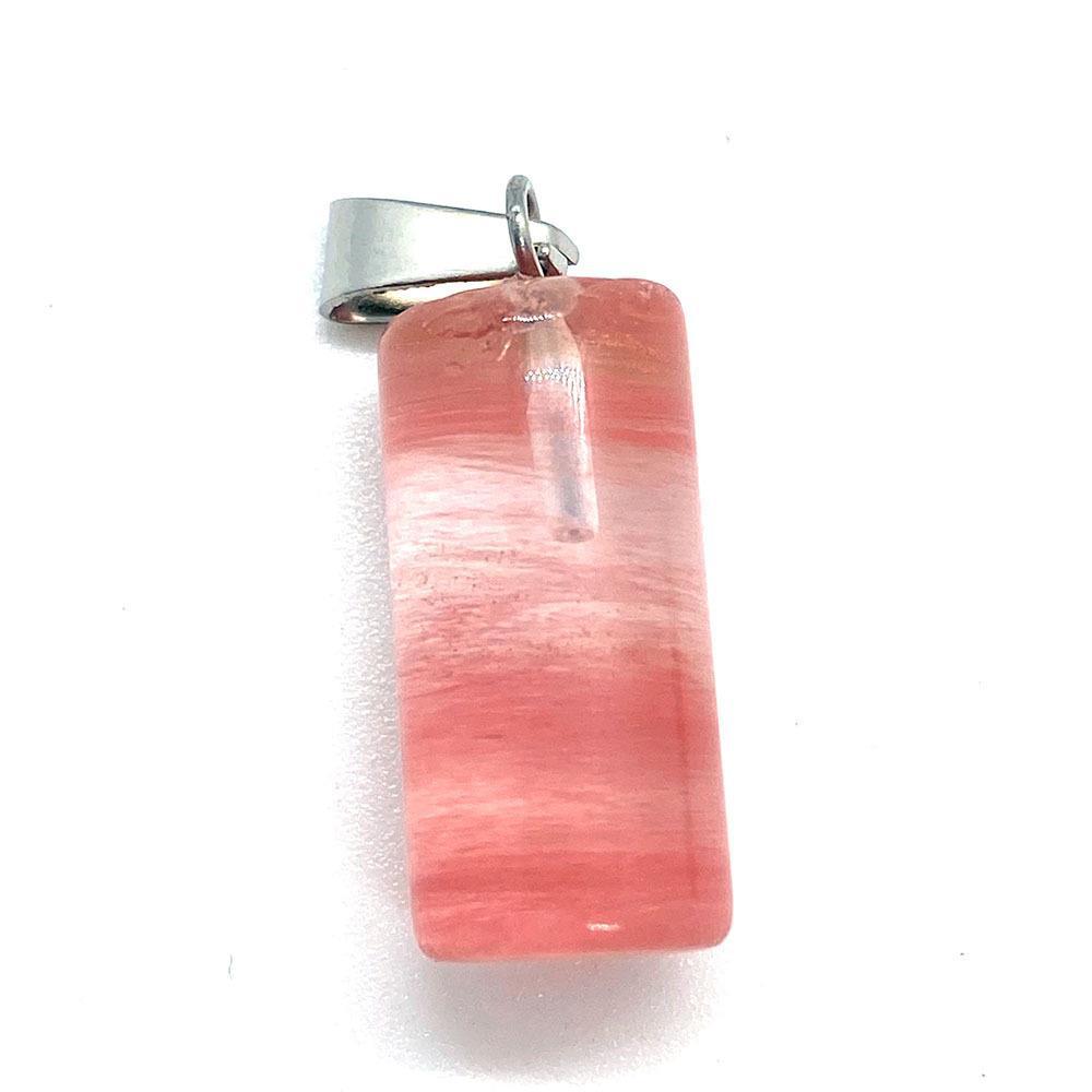Natural Stone Pendant Featuring Love Charms For Jewelry Making