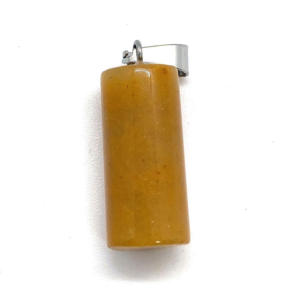 Natural Stone Pendant Featuring Love Charms For Jewelry Making