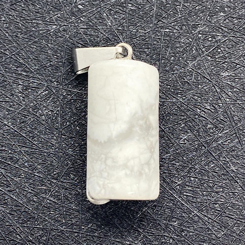 Natural Stone Pendant Featuring Love Charms For Jewelry Making