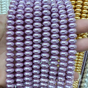 6*10mm Style 1 Purple Abacus Beads