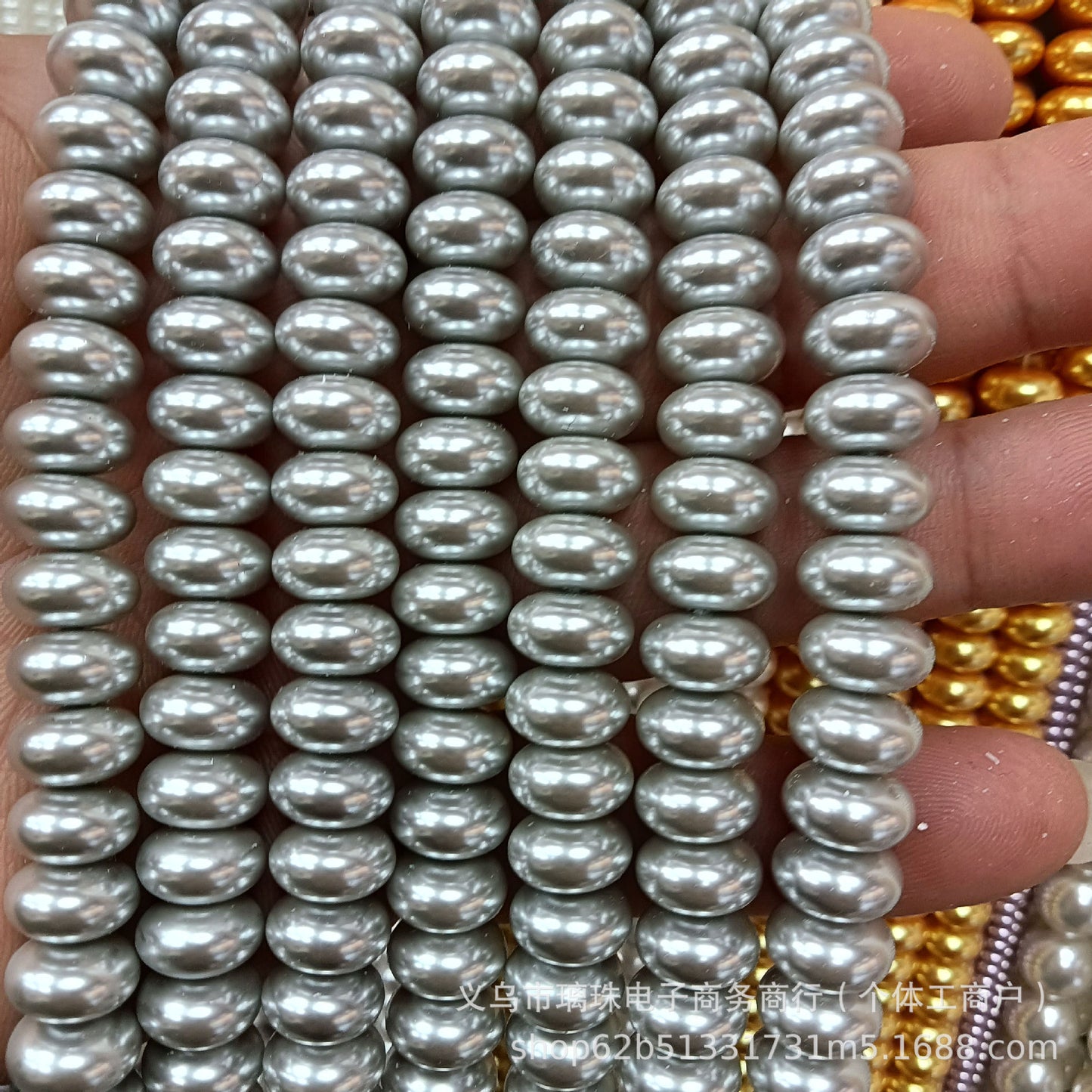 1 Piece Pink Imitation Pearl Beads With Smooth Surface, Perfect For DIY Love Charms Jewelry Accessories