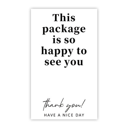 Rectangle Paper Sticker Featuring Love Charms Design, 1 Piece For Creative Stationery Use