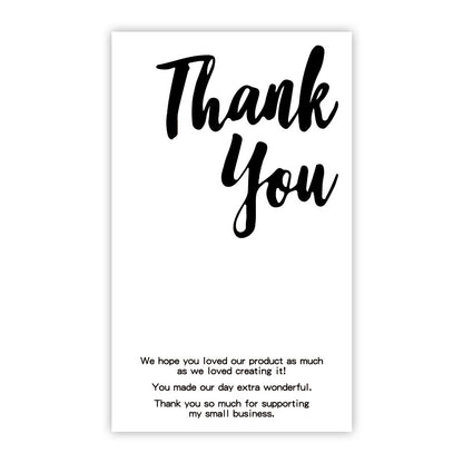 Rectangle Paper Sticker Featuring Love Charms Design, 1 Piece For Creative Stationery Use