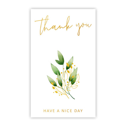 Rectangle Paper Sticker Featuring Love Charms Design, 1 Piece For Creative Stationery Use