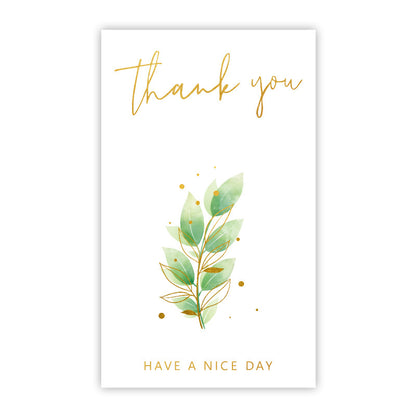 Rectangle Paper Sticker Featuring Love Charms Design, 1 Piece For Creative Stationery Use