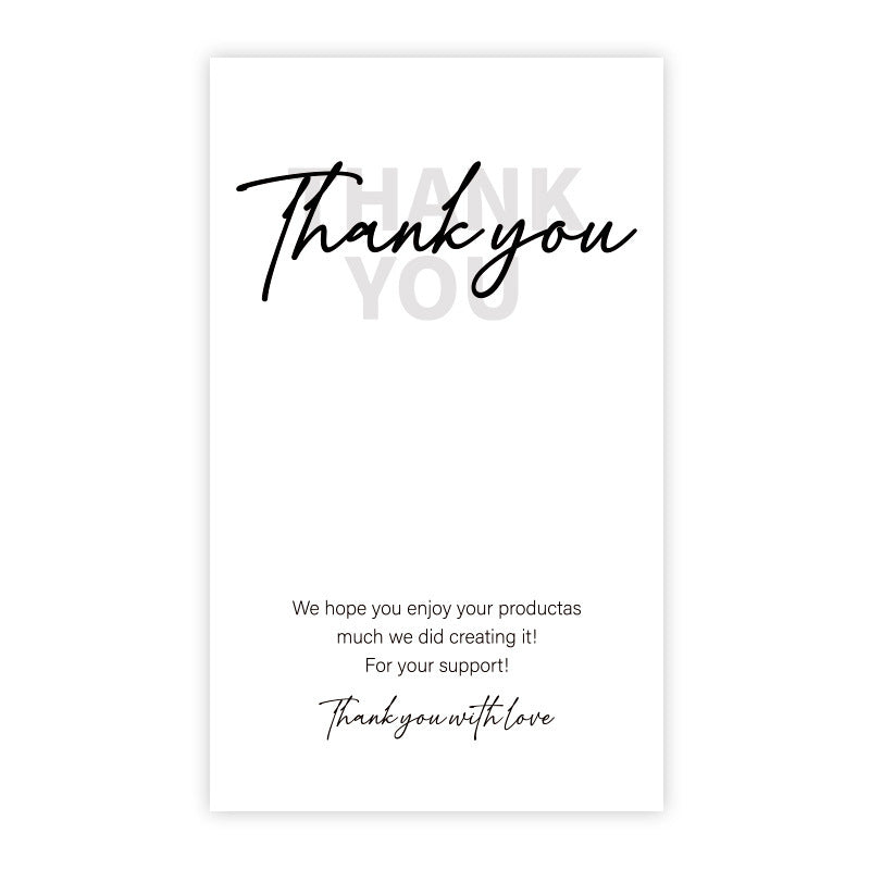 Rectangle Paper Sticker Featuring Love Charms Design, 1 Piece For Creative Stationery Use