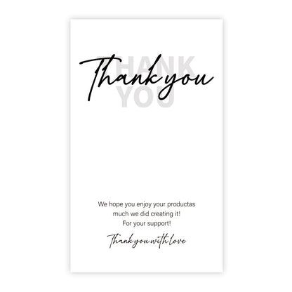 Rectangle Paper Sticker Featuring Love Charms Design, 1 Piece For Creative Stationery Use